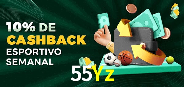 10% de bônus de cashback na 55Yz