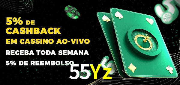 Promoções do cassino ao Vivo 55Yz